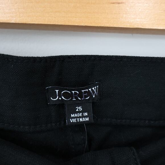 J.Crew Camp Pocket Wide Leg Pant Black Size 25 NWT - Picture 3 of 7